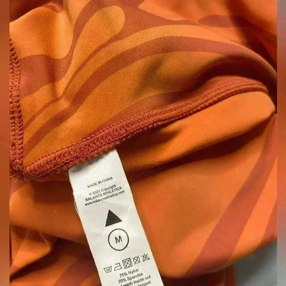 Balance Orange Leggings